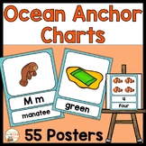 Ocean Anchor Charts Alphabet, Numbers, Letters