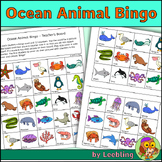 Ocean Animal Bingo Game - Fun Sea Animal Activity