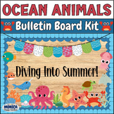 Ocean Animal Bulletin Board Kit Summer Under The Sea Theme
