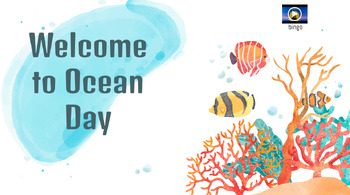 Preview of Ocean Animal Day slides and worksheets