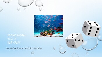 Preview of Ocean Animal Dice, Table, and Bar Graph