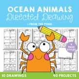 Ocean Directed Drawings for Art and Writing