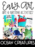 Ocean Animal Easy Art and Writing Activities