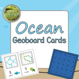 Ocean Animal Geoboard Cards