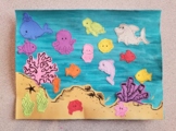 Ocean Animal Habitat Craft with Detailed Instructions & Bo