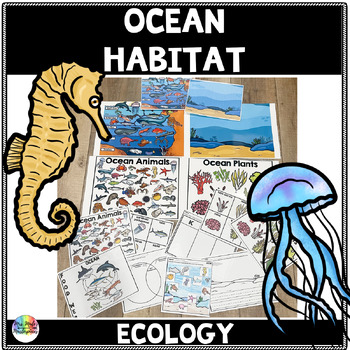 Preview of Ocean Animal Habitat and Ecosystem | Reading and Science Ecology