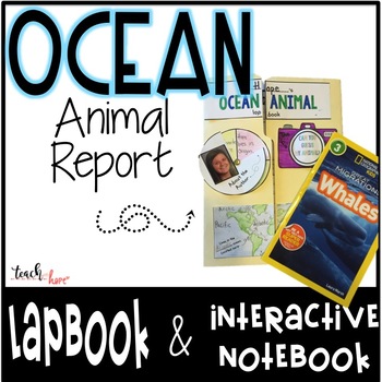 Preview of Ocean Animal Lap Book and Research Project