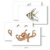 Ocean Animal Matching Cards