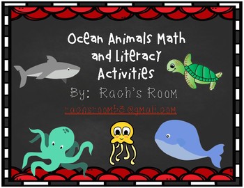 Preview of Ocean Animal Culminating Activities