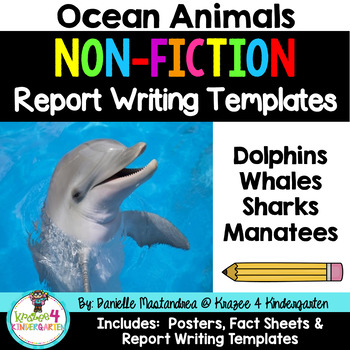 Ocean Animal Reports- Informational Non-Fiction Report Writing | TpT