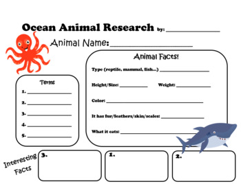 Preview of Ocean Animal Research