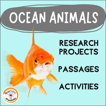 Preview of Ocean Animal Research HOW DO THE PARTS OF ANIMALS HELP THEM SURVIVE?