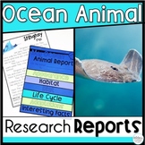 Ocean Animals Research Project, Non fiction Reading Compre