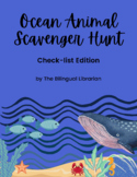 Ocean Animal Scavenger Hunt: Checklist