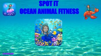 Preview of Ocean Animal Spot It 