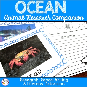 Preview of Ocean Animal Report and Research Activities