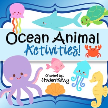 Preview of Ocean Animal  Activities