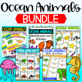 Ocean Animals Vocabulary Activities, Worksheets and Games Bundle