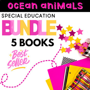 Preview of Special Education Animals Ocean Adapted Books Sea Creatures Adaptive Circle Time