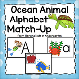 Ocean Animals Alphabet Match