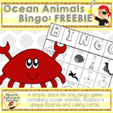 Ocean Animals Bingo - FREEBIE!
