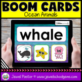 Ocean Animals Boom Cards™ Science Vocabulary Words Activity 