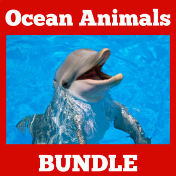 Ocean Animals | Kindergarten 1st 2nd 3rd Grade | Activity BUNDLE