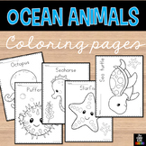 Ocean Animals Coloring Pages