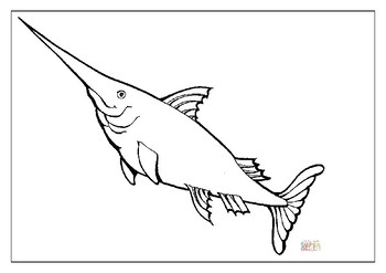 Download Ocean Animals Coloring Pages by Kinder Page | Teachers Pay ...