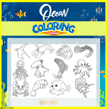 Mermaids Coloring Book - Create Underwater Wonders with Colors! - Coloring  eBooks