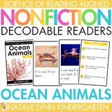 Ocean Animals Differentiated Nonfiction Decodable Reader S