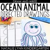 Ocean Animals Directed Drawing and Writing | Summer Direct
