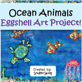 Ocean Animals Mosaic Eggshell Art Project!