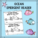 Ocean Animals Emergent Reader | Ocean, Ocean, What Do You See?