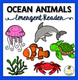 Ocean Animals Emergent Reader & Printable Coloring Book