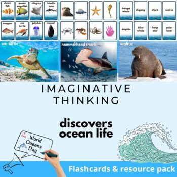 Preview of Ocean Animals - Imaginative Thinking discovers ocean life