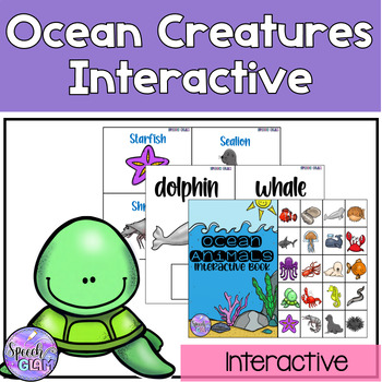 Preview of Ocean Animals Interactive