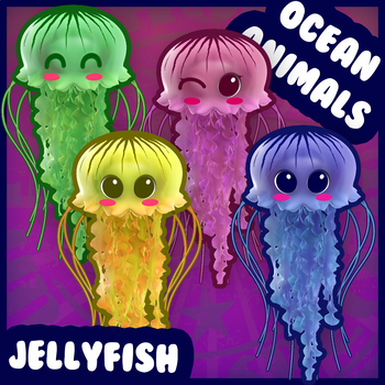 Preview of Ocean Animals: Jellyfish