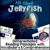 Ocean Animals Reading: Jellyfish Differentiated Reading Pa