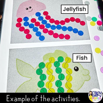 Light Table Activities (Ocean Animals) | Loose Parts Fine Motor Activities