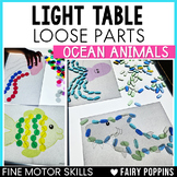 Light Table Activities (Ocean Animals) | Loose Parts Fine 