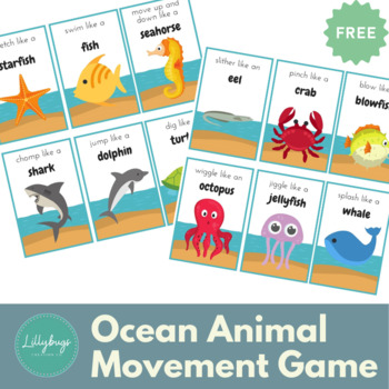 Preview of Ocean Animal Movement Game