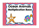 Ocean Animals Multiplication Race