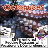 Ocean Animals Reading: Octopuses Differentiated Reading Pa