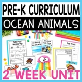 Ocean Animals PreK or Preschool Unit - Ocean Theme Crafts,