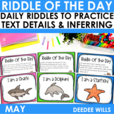 Ocean Animals Riddle of the Day | Zoo Animals and More May