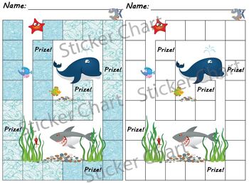 Ocean Animals Behavior Chart Teaching Resources | TPT