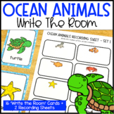 Ocean Animals Theme 'Write the Room' Activity