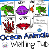 Ocean Animals Writing Tub