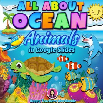 Preview of Ocean Animals in Google Slides